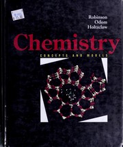 Cover of: Chemistry: concepts and models
