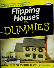 Cover of: Flipping houses for dummies by Ralph R. Roberts