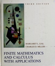Cover of: Finite mathematics and calculus with applications by Margaret L. Lial