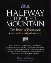 Cover of: Halfway Up the Mountain: The Error of Premature Claims to Enlightenment