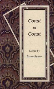 Cover of: Coast to Coast by Bruce Bawer