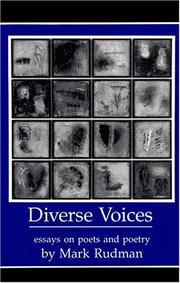 Cover of: Diverse Voices: Essays on Poets and Poetry