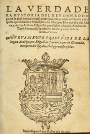 Cover of: La verdadera hystoria del rey Don Rodrigo by Miguel de Luna