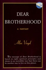 Cover of: Dear Brotherhood | Alex Voyd