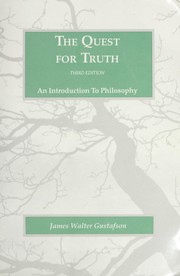 Cover of: The quest for truth: an introduction to philosophy