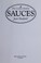 Cover of: Sauces.