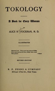 Cover of: Tokology by Alice Bunker Stockham