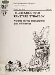 Cover of: Recreation 2000 tri-state strategy