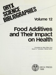 Food additives and their impact on health by Mary Ellen Huls