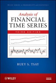 Cover of: Analysis of financial time series