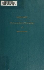 Cover of: The descendants of John Upham by Alicia Crane Williams