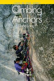 Cover of: Climbing anchors