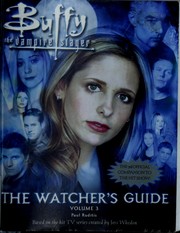 Cover of: Buffy the Vampire Slayer: The Watcher's Guide, Volume 1 (Buffy the Vampire Slayer: The Watcher's Guide #1)