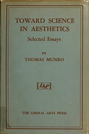 Cover of: Toward science in aesthetics: selected essays.