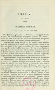 Cover of: Traité élémentaire de physique
