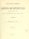 Cover of: Inventaire sommaire des archives départementales antérieures à 1790