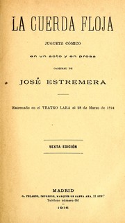 Cover of: La cuerda floja by José Estremera