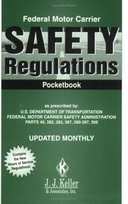 Cover of: Federal Motor Carrier Safety Regulations Pocketbook by United States