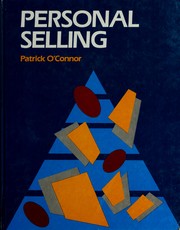 Cover of: Personal selling by Patrick J. O'Connor