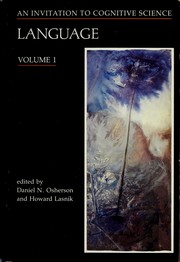 Cover of: An Invitation to Cognitive Science, Vol 3 Thinking by Daniel N. Osherson