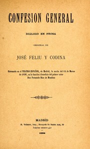 Cover of: Confesión general: diálogo en prosa