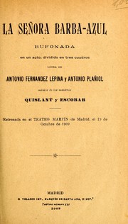 Cover of: La señora barba-azul