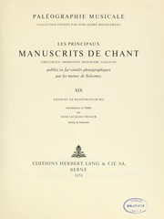 Cover of: Paléographie musicale: fac-similés phototypiques des principaux manuscrits de chant grégorien, ambrosien, mozarabe, gallican