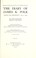 Cover of: The diary of James K. Polk during his Presidency, 1845 to 1849