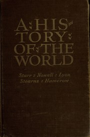 Cover of: A History of the world