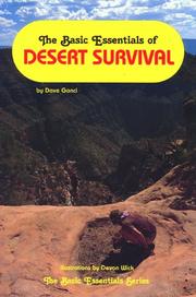 Cover of: The basic essentials of desert survival