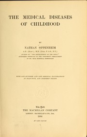 Cover of: The medical diseases of childhood