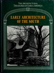 Cover of: Early architecture of the South