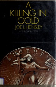 Cover of A killing in gold