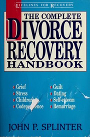 Cover of: The complete divorce recoveryhandbook