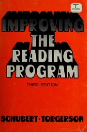 Cover of: Improving the reading program by Delwyn G. Schubert