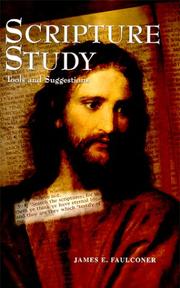 Cover of: Scripture Study: Tools and Suggestions