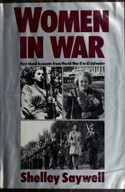 Cover of: Women in war by Shelley Saywell