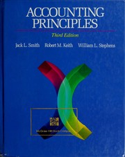 Cover of: Accounting principles | Jack L. Smith