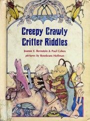 Cover of: Creepy, crawly critter riddles