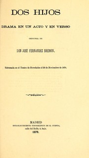 Cover of: Dos hijos by José Fernández Bremón