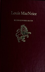 Cover of: Louis MacNeice.