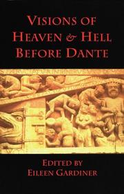 Cover of: Visions of heaven and hell before Dante