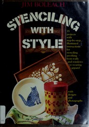 Cover of: Stenciling with style