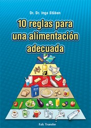 Cover of: 10 reglas para una alimentación adecuada. by 
