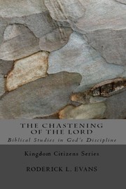 Cover of: The Chastening of the Lord | 