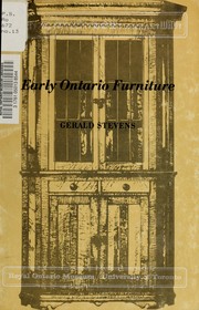 Cover of: Early Ontario furniture