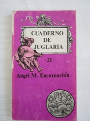 Cover of: Cuaderno de juglaría veintiuno: cuentos