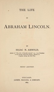 Cover of: The life of Abraham Lincoln.