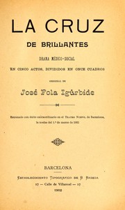 Cover of: La cruz de brillantes by José Fola Igúrbide