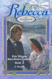 Cover of: Rebecca Returns to Sunnybrook: Book 3 (Rebecca, No. 3)